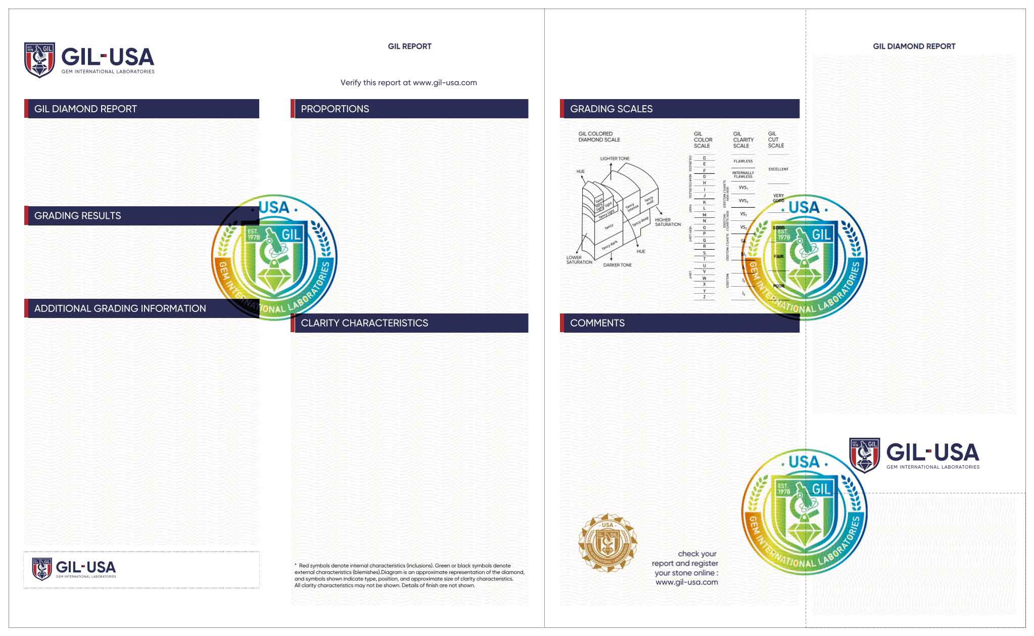 钻石报告背景图